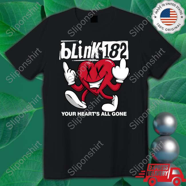 Blink 182 Merch Your Heart's All Gone Sweatshirt