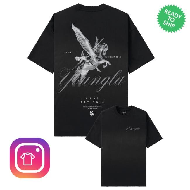 Youngla Apparel Merch 4118 - Warrior New Shirt Youngla