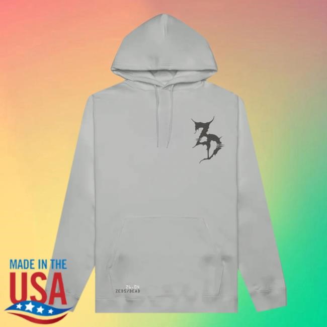 ZEDS DEAD - Zwampy Long Sleeve Hoodie Zeds Dead Merch Shop