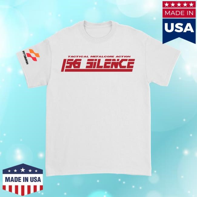156/Silence - Tactical White T Shirt – Down Right Merch