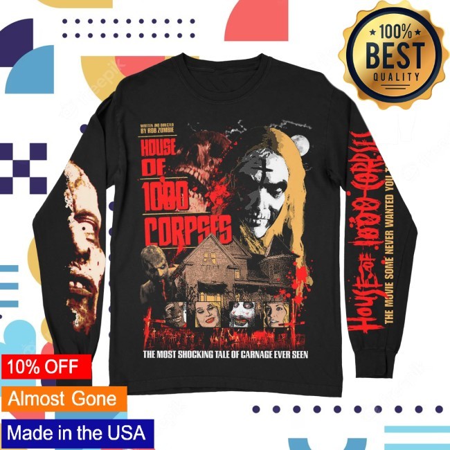 “Howdy Folks! You Like Blood? Violence?” LS Tee - House Of 1000 Corpses Officially Licensed Collection